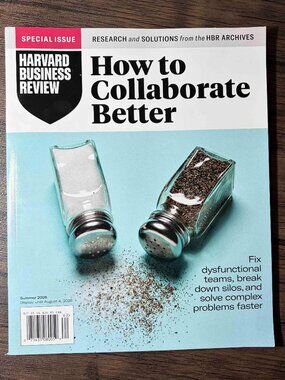 Harvard Business Review Summer 2026 How to Collaborate Better